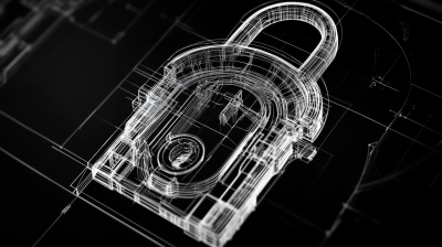Detailed 2D Lock Sketch