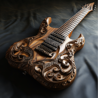Fantasy Wooden Guitar