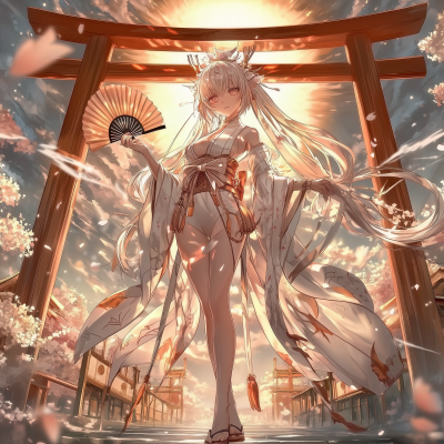 Sun Goddess Amaterasu