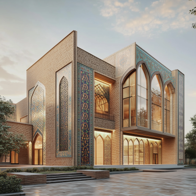 Urban Landmark Inspired by Iranian Architecture