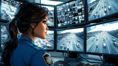 CCTV Control Room Watch