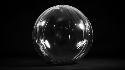 Transparent inflatable sphere