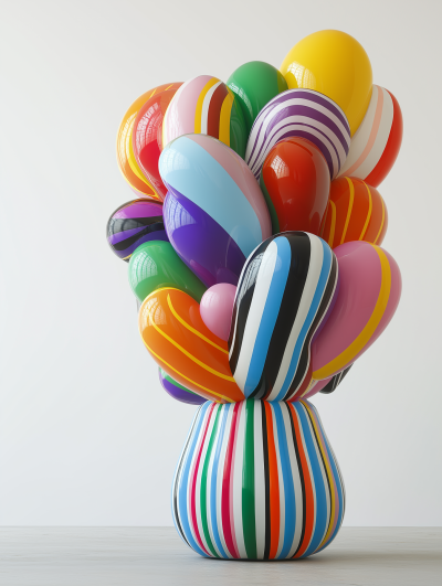 Abstract Balloon Sculpture