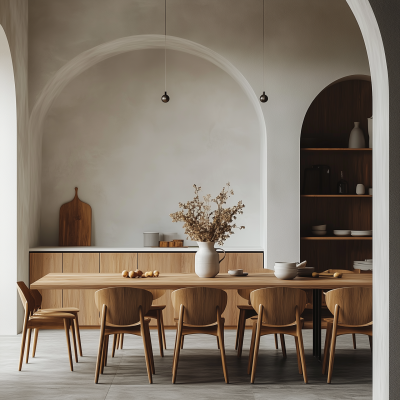 Modern Rustic Dining Room