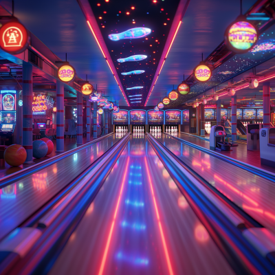 Exciting Gaming Arcade and Bowling Arena