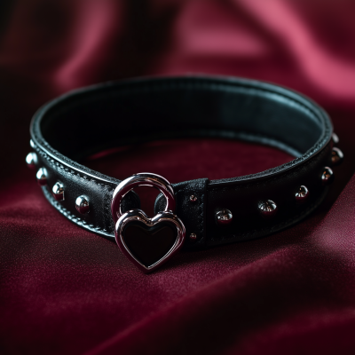 Heart Lock Collar