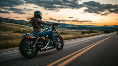 Night Motorcycle Ride