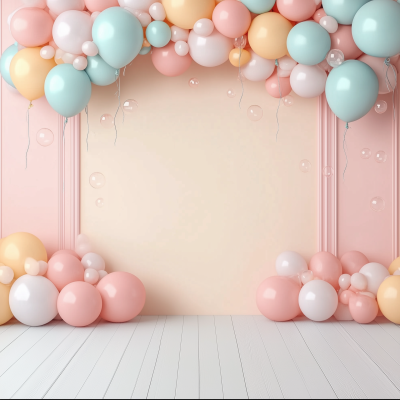 Balloon Backdrop Logo