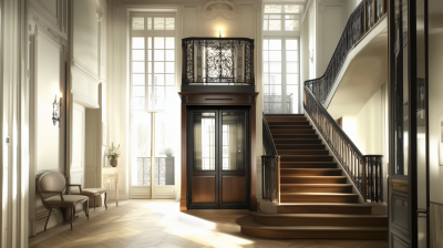 Classic Old Style Lobby with Lift