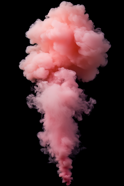 Pink Smoke Rising