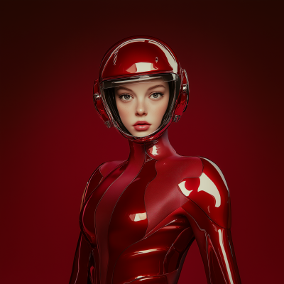 Red Latex Beauty