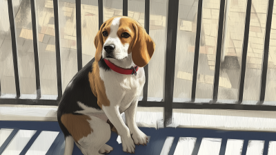 Beagle on Aluminum Rails