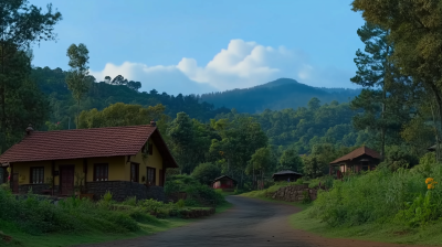 Ooty Village Scenic View