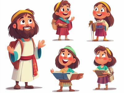 Vibrant Character Design for Children