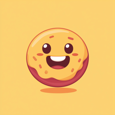 Simple Donut Emoji