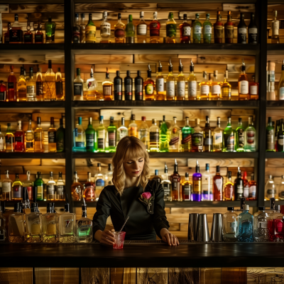 Spectacular Bar Scene