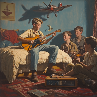 Vintage Guitar Jam