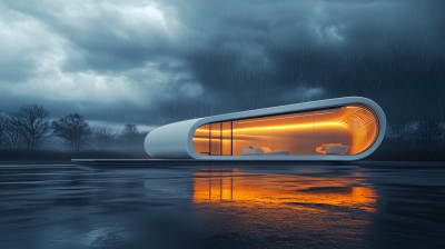 Futuristic Minimalist Home