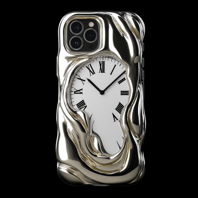 Surreal Silver iPhone Case