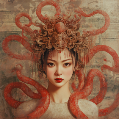 Medusa Celebrating Chinese New Year