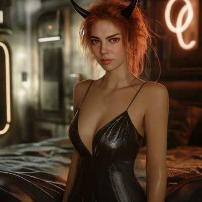 Photorealistic Sci-Fi Scene