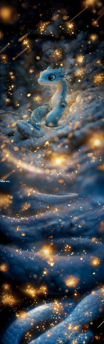Mystical Blue Creature