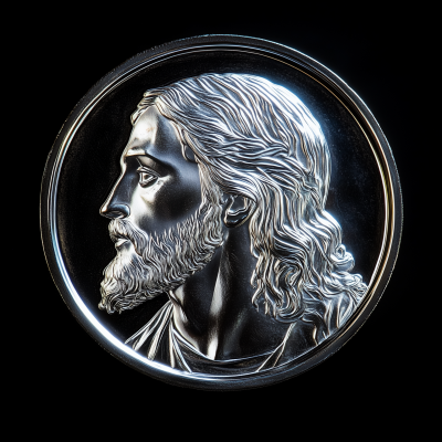 Jesus on Silver Coin