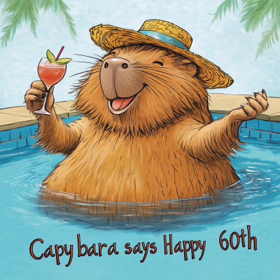 Capybara Celebration