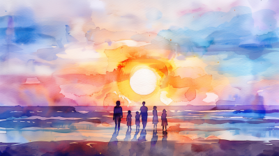 Sunrise over the East Sea