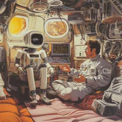 Sleeping Quarters in an Interstellar Ship