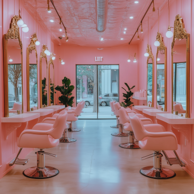 Pink Hair Salon