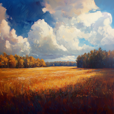 Autumn Open Field