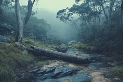 Stream in Jameson Valley