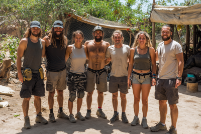 Group of Friends Outdoors