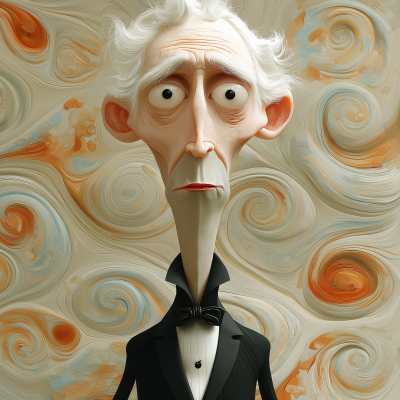 Colorful Caricature Portrait