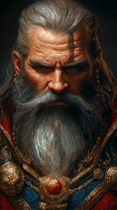 High Fantasy Dwarf Character