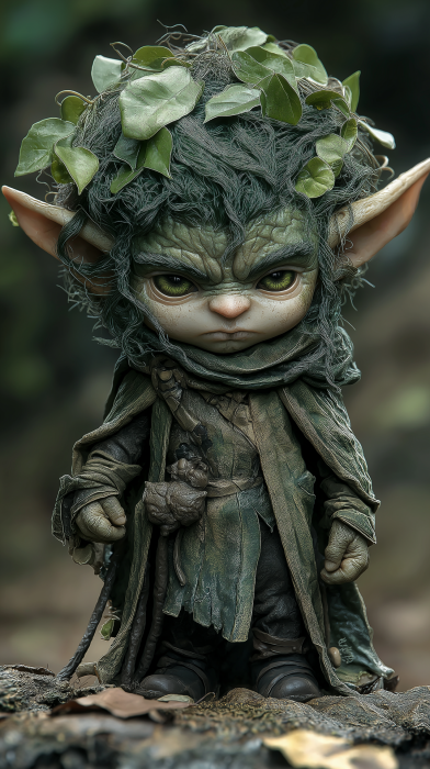 High Fantasy Halfling Character