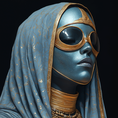 Masked Lady Stone Character