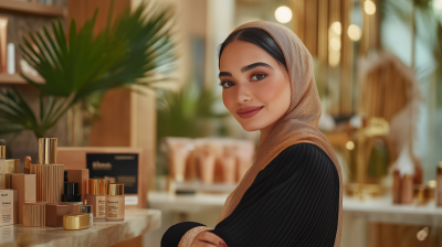 Luxury Skincare Display