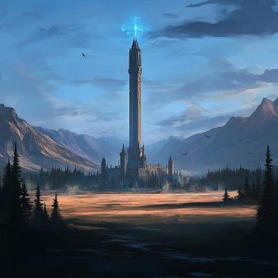 Lighthouse Castle in High Fantasy