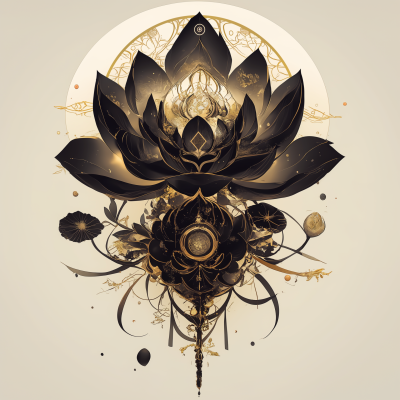 Mysterious Black Lotus