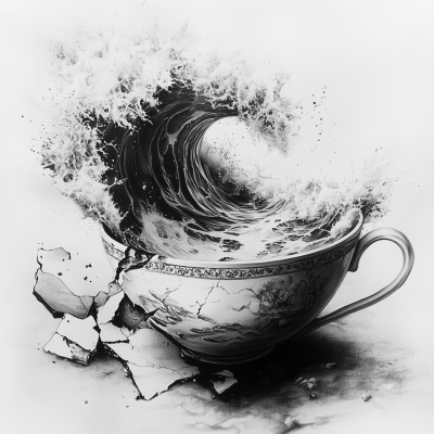 Angry Ocean in a Tea Cup