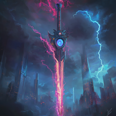 Futuristic Energy Sword