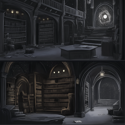 Mystical Fantasy Library