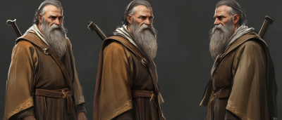 Slavic Elder Character Concept