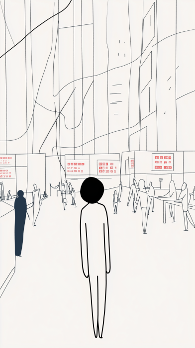 Stick Figure in Stock Exchange