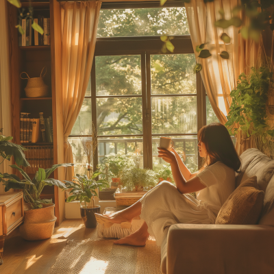 Morning Coffee in Nature