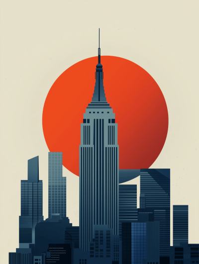 Empire State Minimalist Design