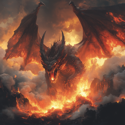 Fierce Fantasy Dragon