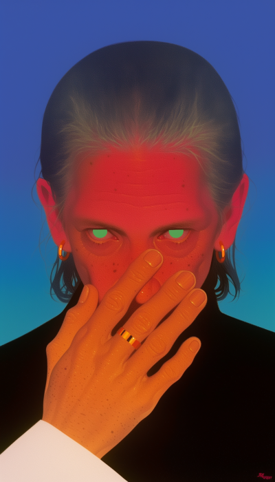 Portrait with Gold Ring